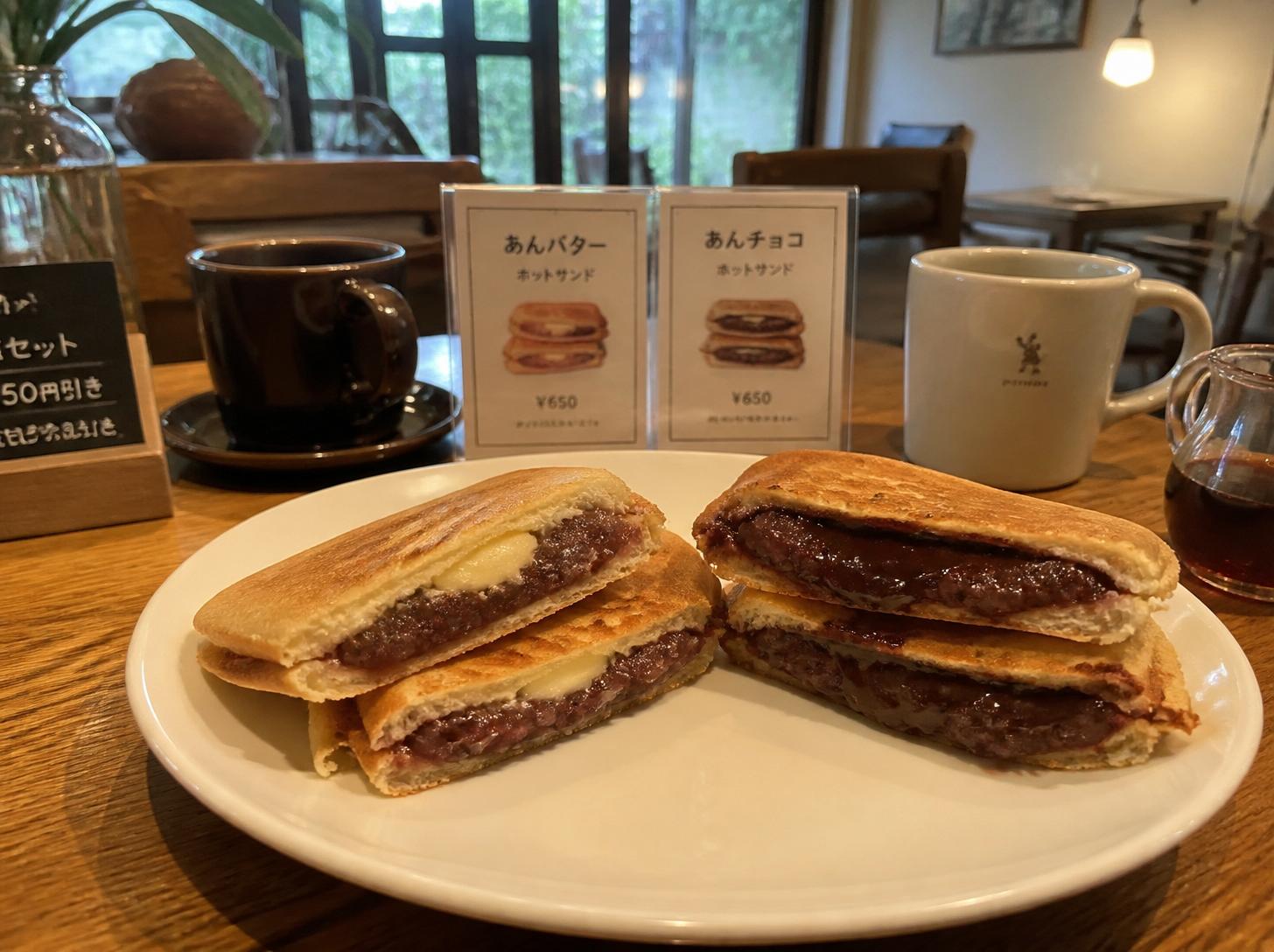 甘いフィリングを使ったデザート系ホットサンド